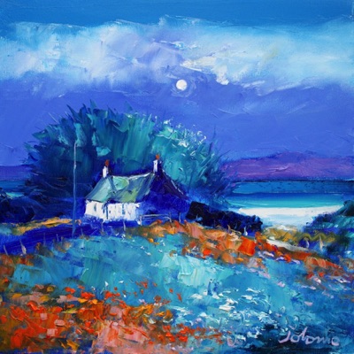 Evening gloaming Isle of Gigha 16x16 Evening gloaming Isle of Gigha 16x16